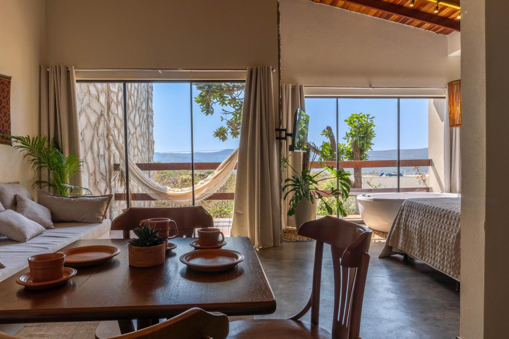 Вилла Lofts Lobo Guara Алту-Параизу-ди-Гояс Экстерьер фото