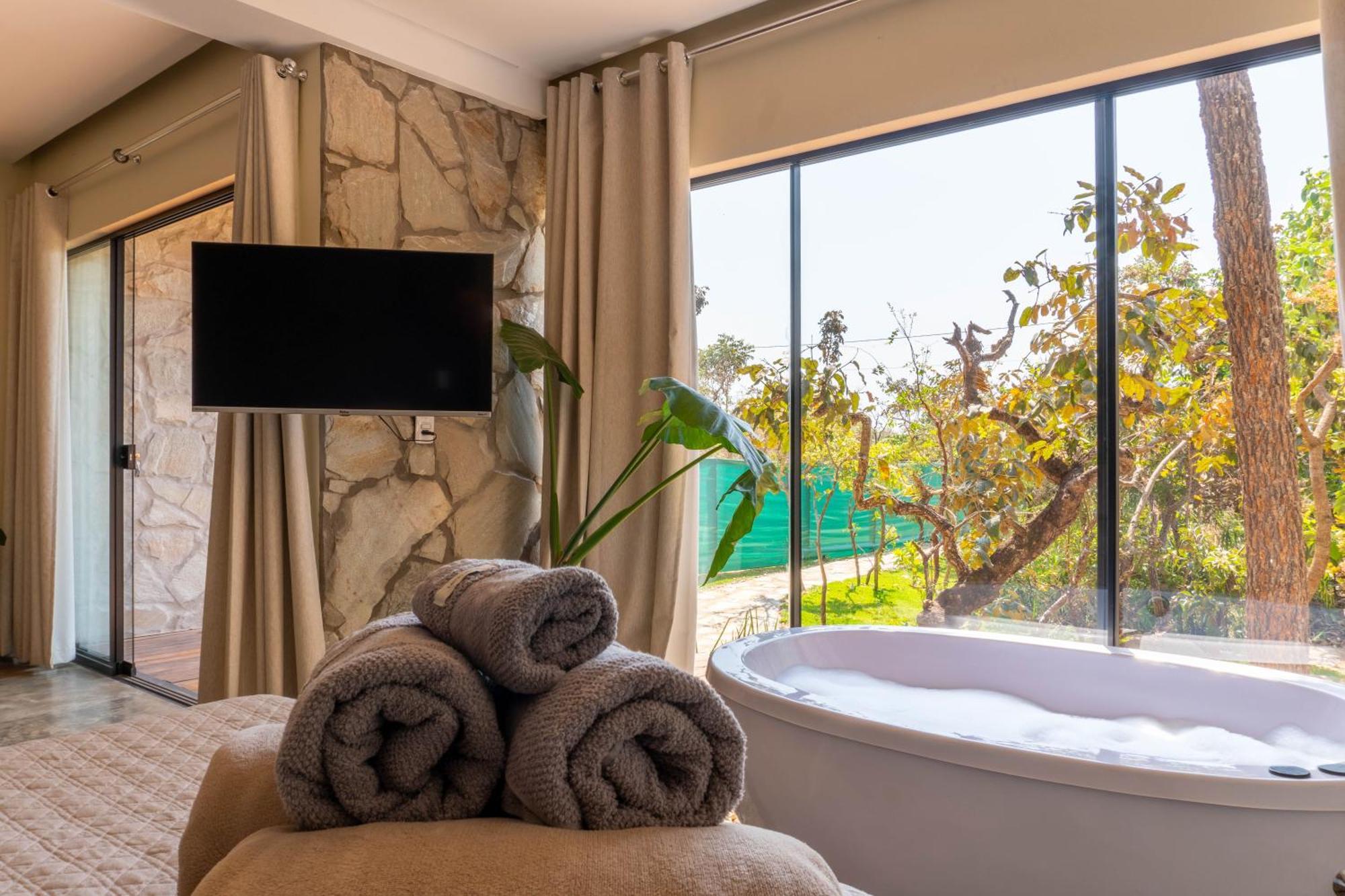 Вилла Lofts Lobo Guara Алту-Параизу-ди-Гояс Экстерьер фото